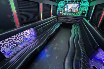 Centennial Limo Bus Interior
