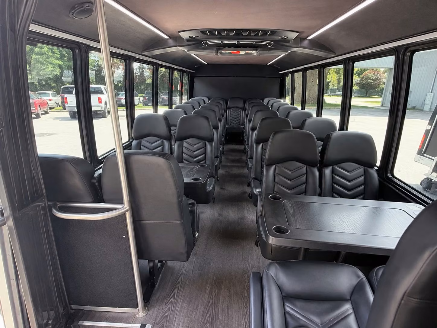 20 passenger minibus inside